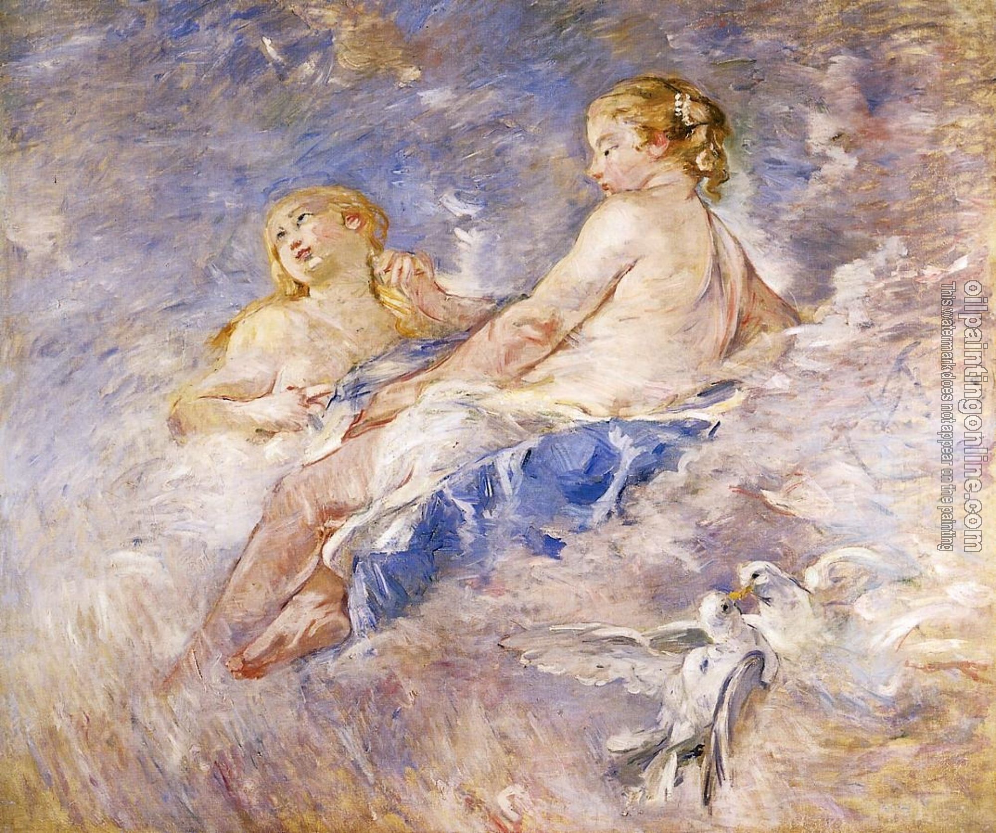 Morisot, Berthe - Venus at the Forge of Vulcan